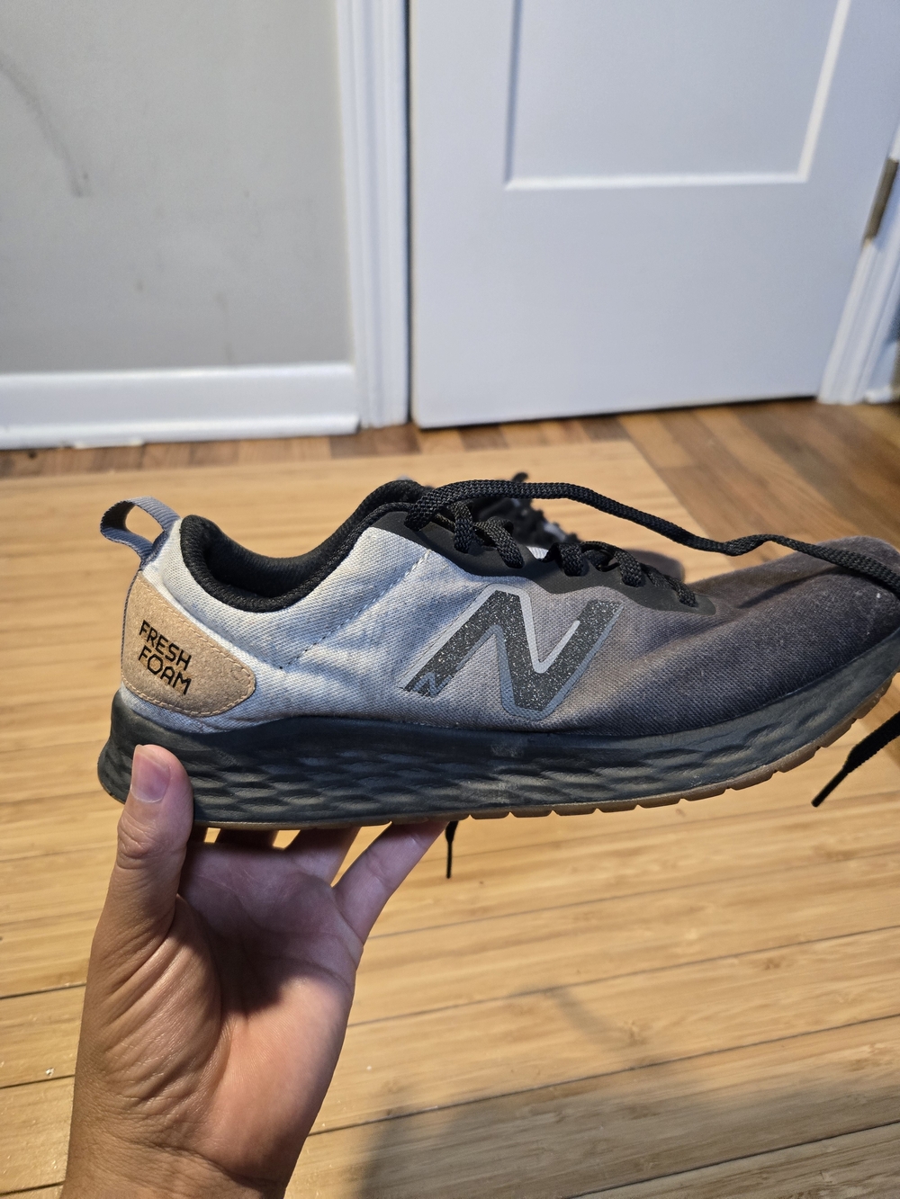 New Balance Men’s Fresh Foam Lightweight Gray Running Shoe
